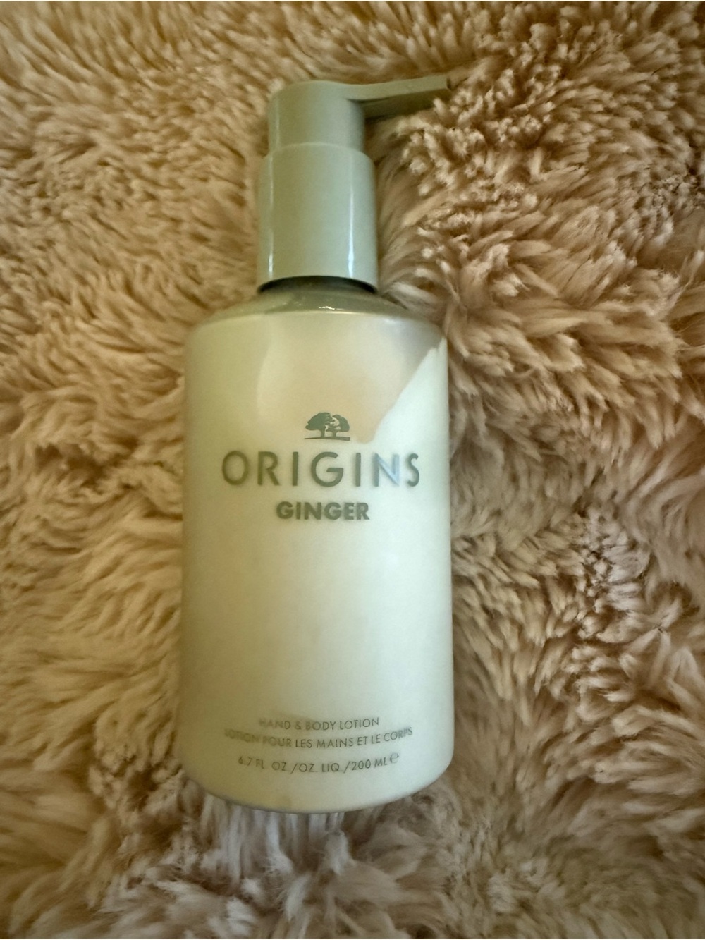 Origins Ginger Hand & Body Lotion 6.7 oz / 200 mL – Like New